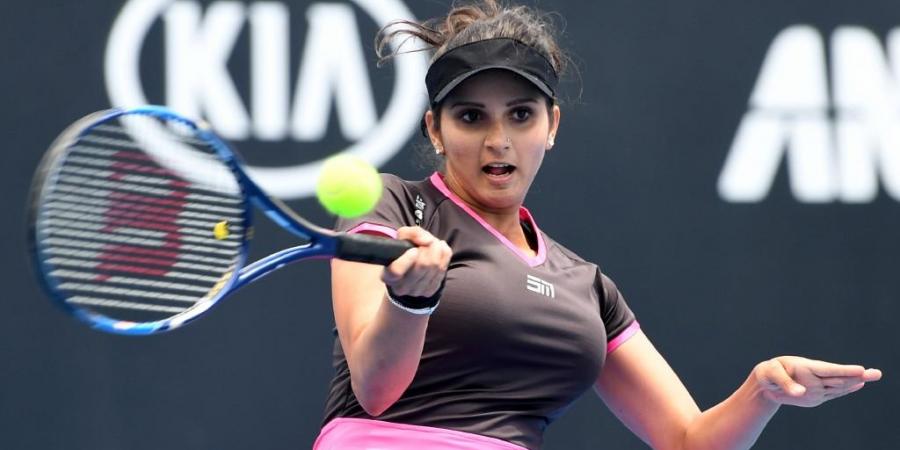 India's Sania Mirza hits a return. (Photo | AFP)